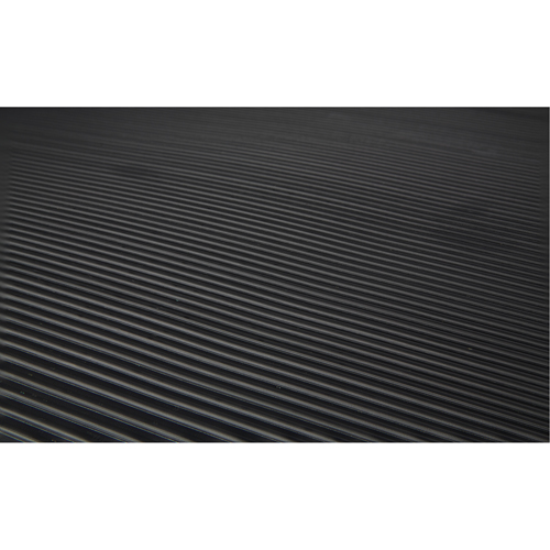 Tapis KleenSweep No 391, Couloir, 3' x 105' x 1/8", Noir Les Fournitures Industrielles Méga