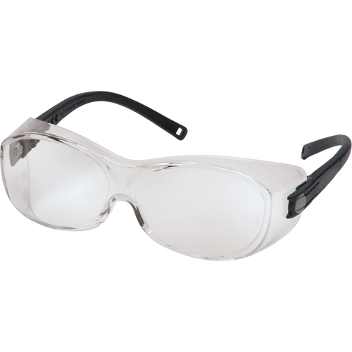 OTS&reg; Safety Glasses, Clear Lens, Anti-Scratch, ANSI Z87+/Meets/Exceeds CSA Z94.3 Les Fournitures Industrielles Méga