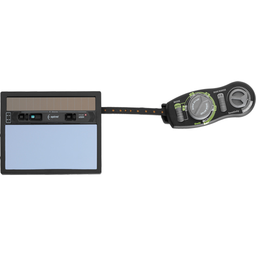 e684 Welding Helmet Replacement ADF, 4" W x 2" H Viewing Area, For Use With e684 Les Fournitures Industrielles Méga