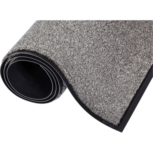 Proluxe Matting, Wiper, 4' x 4' x 5/16", Grey Les Fournitures Industrielles Méga