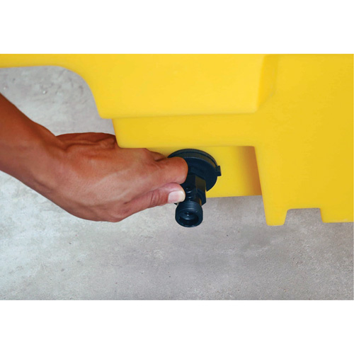 Contenant de confinement Ultra-Rack Sump, 51,5'' lo x 51,5'' la x 12" ha, 66 gal. US Capacit&eacute; Les Fournitures Industrielles Méga