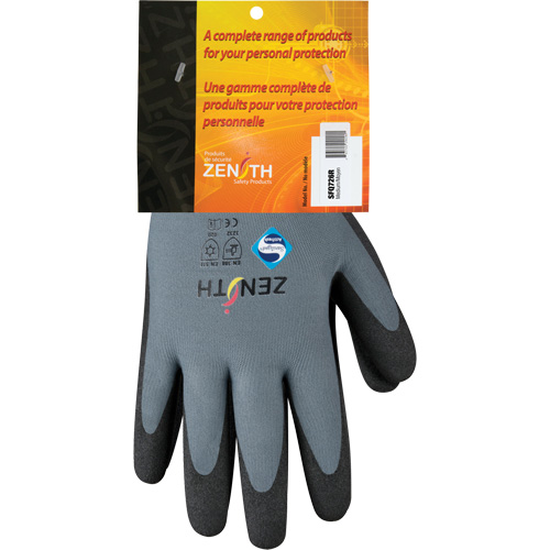 ZX-30° Premium Coated Gloves, 8/Medium, PVC Coating, 15 Gauge, Nylon Shell Les Fournitures Industrielles Méga