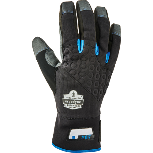 Gants utilitaires thermiques renforc&eacute;s ProFlex 817, Paume Su&egrave;de, Taille Petit Les Fournitures Industrielles Méga