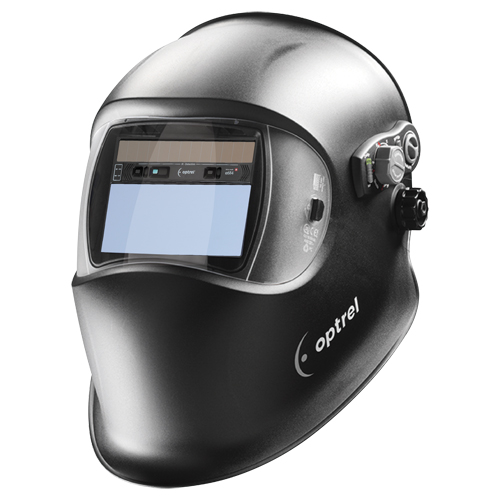 E684 Welding Helmets, 3.94" L x 1.97" W View Area, 4/9 - 13/4/5 - 9 Shade Range, Black Les Fournitures Industrielles Méga