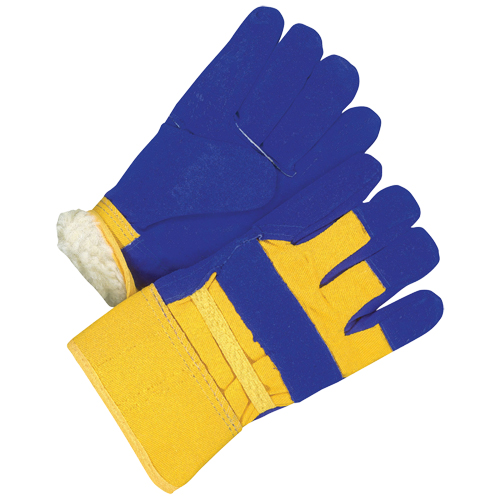 Gants d'ajusteur pour femmes, Dames, Paume en Cuir fleur de vache, Doublure en Coton Les Fournitures Industrielles Méga