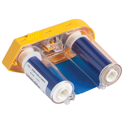 Rubans pour BMP61, Polyester, Bleu, Largeur de 2" Les Fournitures Industrielles Méga