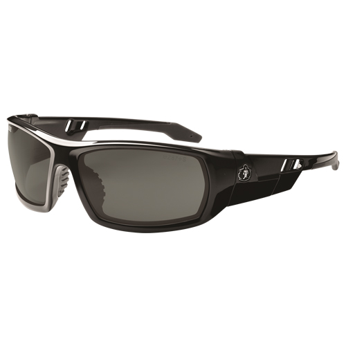 Skullerz&reg; Odin Safety Glasses, Grey/Smoke Lens, Anti-Scratch, ANSI Z87+/Meets/Exceeds CSA Z94.3 Les Fournitures Industrielles Méga