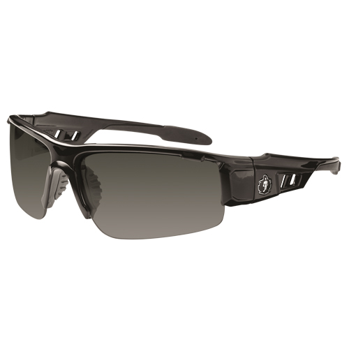 Lunettes de s&eacute;curit&eacute; Skullerz Dagr, Lentille Grise/fum&eacute;e, Anti-&eacute;gratignures, ANSI Z87+/R&eacute;pond ou surpasse la norme CSA Z94.3 Les Fournitures Industrielles Méga