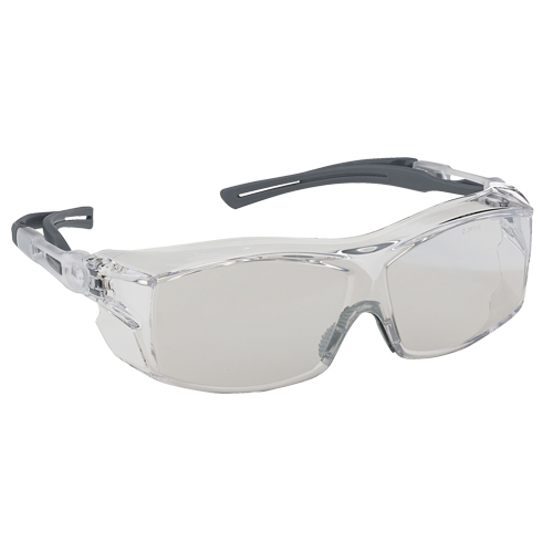 Dynamic OTG Extra Series Safety Glasses, Indoor/Outdoor Mirror Lens, Anti-Fog/Anti-Scratch, ANSI Z87+/Meets/Exceeds CSA Z94.3 Les Fournitures Industrielles Méga