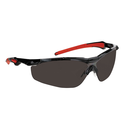 Lunettes de s&eacute;curit&eacute; s&eacute;rie Hawk Dynamic, Lentille Fum&eacute;e, Antibu&eacute;e, ANSI Z87+/R&eacute;pond ou surpasse la norme CSA Z94.3 Les Fournitures Industrielles Méga