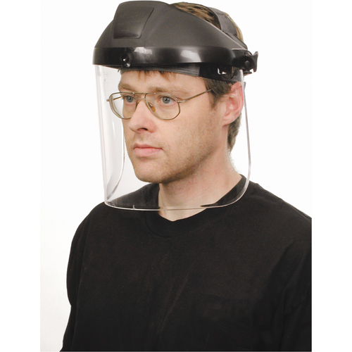 Fibre-Metal&reg; Protecto-Shield&reg; Protection Faceshield, Propionate, Clear Tint Les Fournitures Industrielles Méga