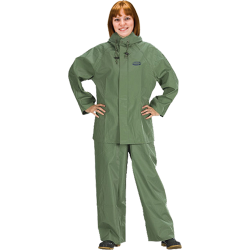 V&ecirc;tements imperm&eacute;ables Hurricane ignifuges et r&eacute;sistants &agrave; l'huile, v&ecirc;tements imperm&eacute;ables, 4T-Grand, Vert Les Fournitures Industrielles Méga