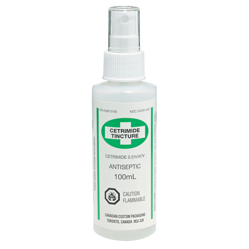 Cetrimide Topical Treatment, Liquid, Antiseptic Les Fournitures Industrielles Méga