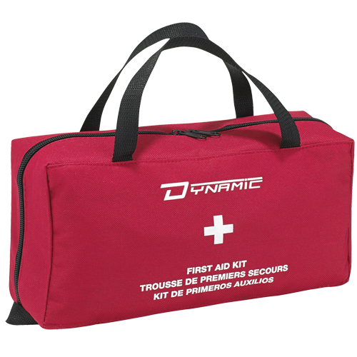 Trousse de premiers soins de luxe pour la maison Dynamic, Dispositif m&eacute;dical Classe 1, Sac en nylon Les Fournitures Industrielles Méga