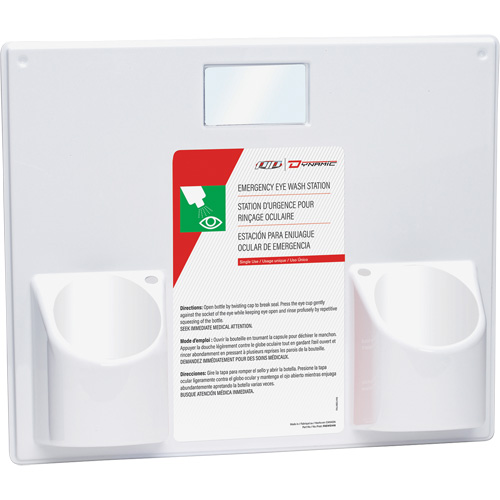 Dynamic Panel for Eye Wash Station Les Fournitures Industrielles Méga