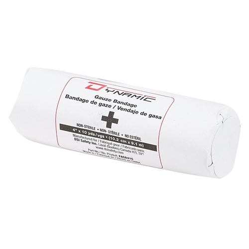 Dynamic Gauze Bandage, Roll, 30' L x 4" W, Medical Device Class 1 Les Fournitures Industrielles Méga