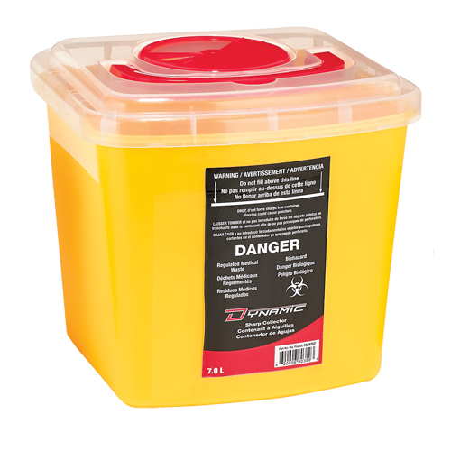 Contenant Sharps Dynamic, Capacit&eacute; de 7 L Les Fournitures Industrielles Méga