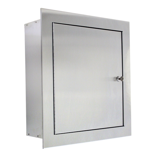 Recessed Stainless Steel Valve Cabinet Les Fournitures Industrielles Méga