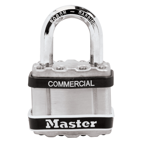 Cadenas lamin&eacute;, Argent, Cl&eacute;s diff&eacute;rentes, Acier lamin&eacute;, Largeur de 1-3/4" Les Fournitures Industrielles Méga