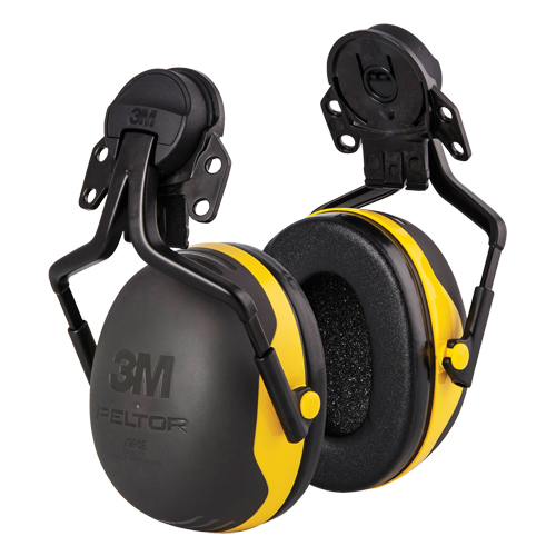 Serres-t&ecirc;te isol&eacute;s &eacute;lectroniquement Peltor, Fixation pour casque, 24 NRR dB Les Fournitures Industrielles Méga