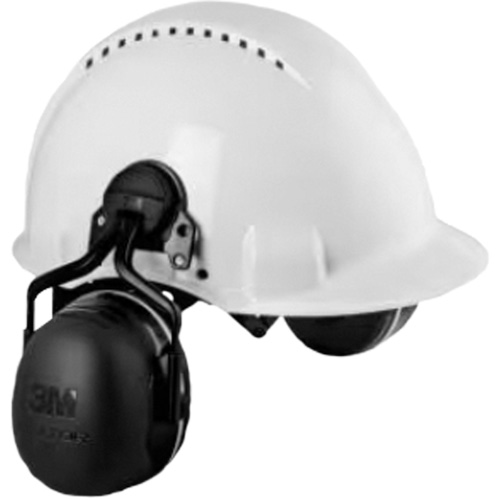 Serres-t&ecirc;te isol&eacute;s &eacute;lectroniquement Peltor, Fixation pour casque, 31 NRR dB Les Fournitures Industrielles Méga