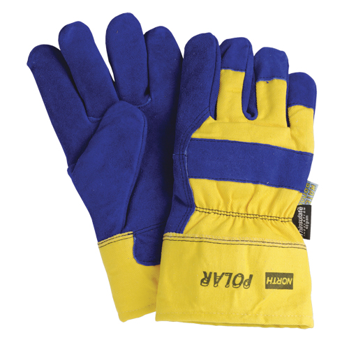 North Polar Insulated Gloves, Split Leather Palm, Size X-Large Les Fournitures Industrielles Méga