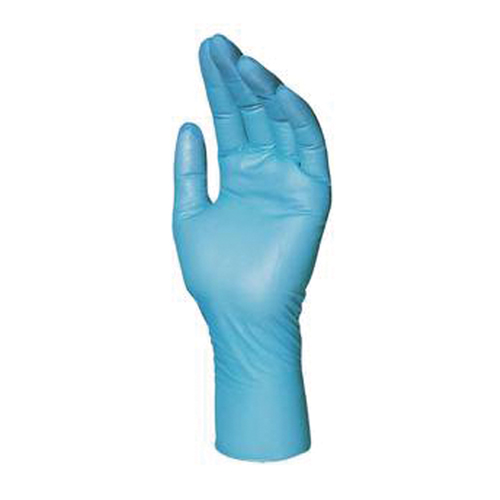 Gants jetables Solo Ultra 997, T-Grand, Nitrile, 4 mils, Sans poudre, Bleu Les Fournitures Industrielles Méga