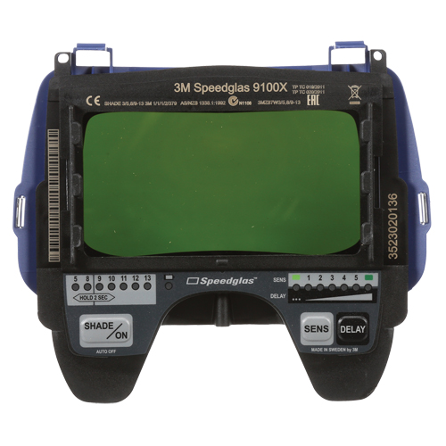Filtre pour lentille de soudage auto-assombrissant Speedglas 9100X, 4-2/10" la x 2-1/10" h Champ de vision, Pour utilisation avec S&eacute;rie 9100 Les Fournitures Industrielles Méga