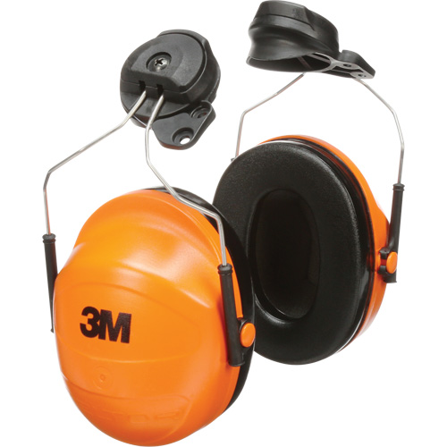 Peltor Earmuff Assembly, Cap Mount, 23 NRR dB Les Fournitures Industrielles Méga