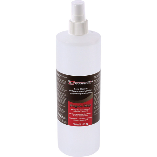Solution antibu&eacute;e pour nettoyer les lentilles Dynamic, 500 ml Les Fournitures Industrielles Méga