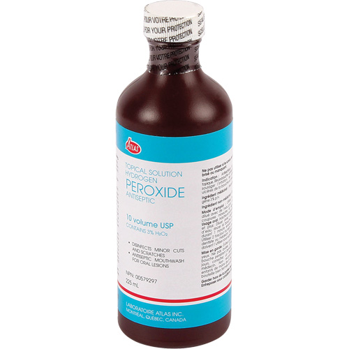 Peroxyde d'hydrog&egrave;ne Dynamic, Liquide, Antiseptique Les Fournitures Industrielles Méga