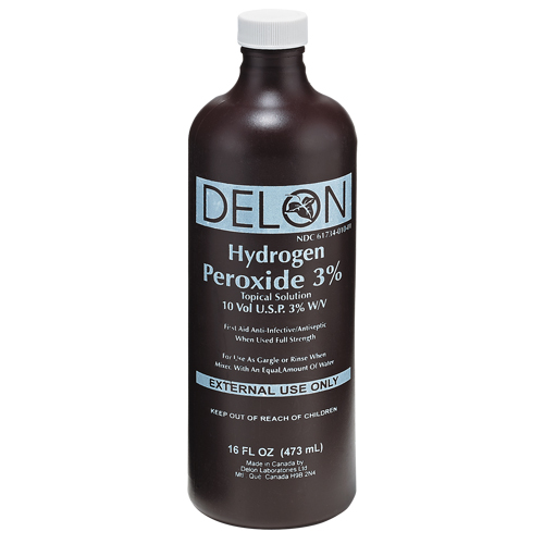 Peroxyde d'hydrog&egrave;ne Dynamic, Liquide, Antiseptique Les Fournitures Industrielles Méga