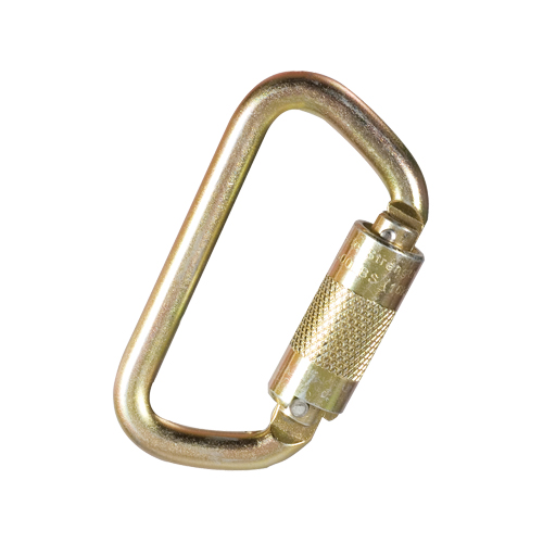 Carabiner, Steel, 5000 lbs Capacity Les Fournitures Industrielles Méga