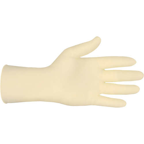 Industrial Grade Gloves, Small, Latex, 5-mil, Powder-Free, White Les Fournitures Industrielles Méga