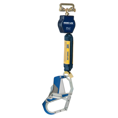 Nano-Lok Self-Retracting Lifeline, 6', Web, Stationary Les Fournitures Industrielles Méga