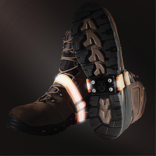 Appareil de traction &agrave; mi-crampons, Acier, Traction Crampon, Taille unique Les Fournitures Industrielles Méga