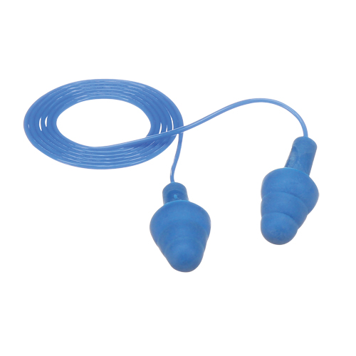 E-A-R UltraFit Metal-Detectable Earplugs, Corded, Regular, Bulk - Polybag, 25 NRR dB Les Fournitures Industrielles Méga