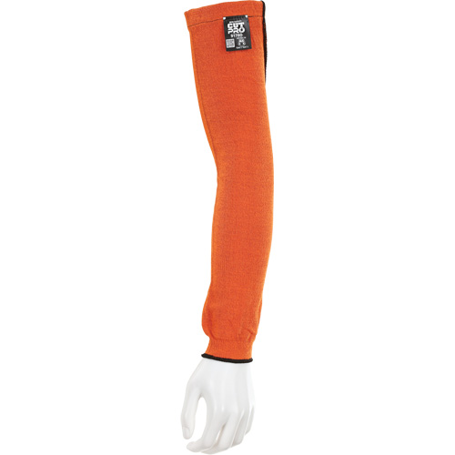Memphis&reg; Sleeves With Thumb Hole, Kevlar&reg;, 18", ASTM ANSI Level A5, Orange Les Fournitures Industrielles Méga