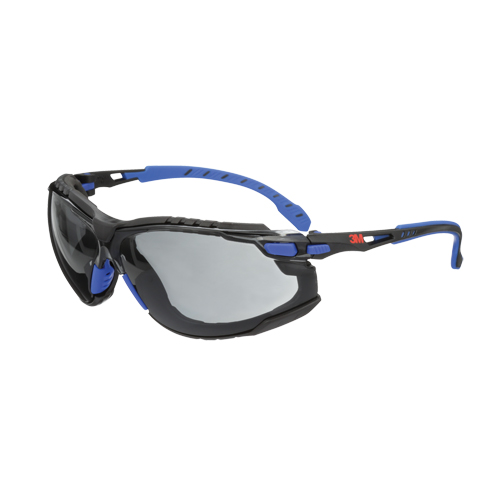 Ensemble de lunettes de s&eacute;curit&eacute; Solus, Lentille Fum&eacute;e, Antibu&eacute;e, R&eacute;pond ou surpasse la norme CSA Z94.3 Les Fournitures Industrielles Méga