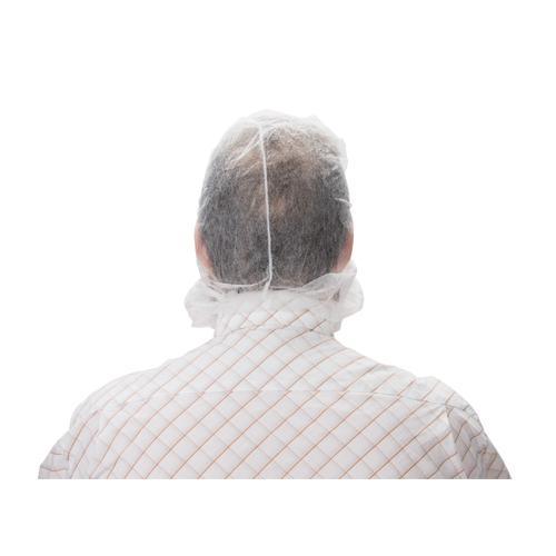 Disposable Hood, Polypropylene, White Les Fournitures Industrielles Méga