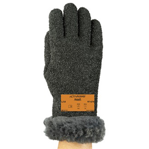 Gants ActivArmr 97-674 pour le froid extr&ecirc;me, 12/3T-Grand, R&ecirc;vetement PVC, Enveloppe en Coton Les Fournitures Industrielles Méga