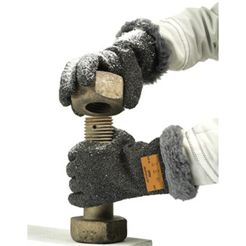 Gants ActivArmr 97-674 pour le froid extr&ecirc;me, 12/3T-Grand, R&ecirc;vetement PVC, Enveloppe en Coton Les Fournitures Industrielles Méga