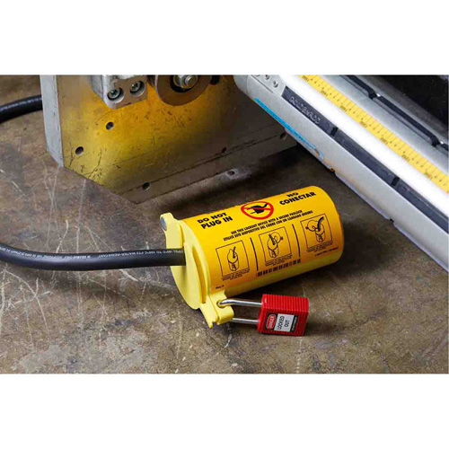 3-In-1 Lockout, Plug Type Les Fournitures Industrielles Méga
