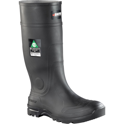 Bottes Blackhawk, Caoutchouc, Embout Acier, Pointure 4, Semelle R&eacute;sistant aux perforations Les Fournitures Industrielles Méga
