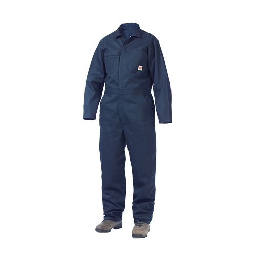 Unlined Coveralls, Men's, Navy Blue, Size Large Les Fournitures Industrielles Méga