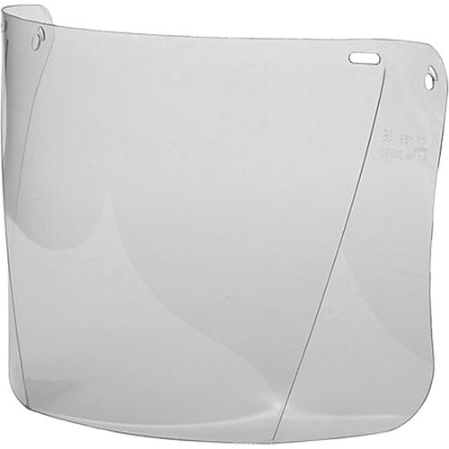 Replacement Visor, Polycarbonate, Clear Tint Les Fournitures Industrielles Méga