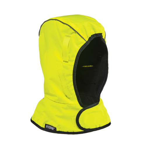 N-Ferno&reg; 6842 2 Layer Economy Winter Liner, Fleece Lining, One Size, High-Visibility Lime Green Les Fournitures Industrielles Méga