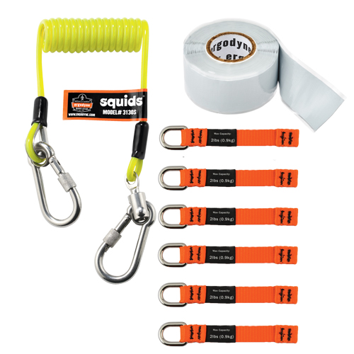 Squids&reg; 3180 Tool Tethering Kit Les Fournitures Industrielles Méga