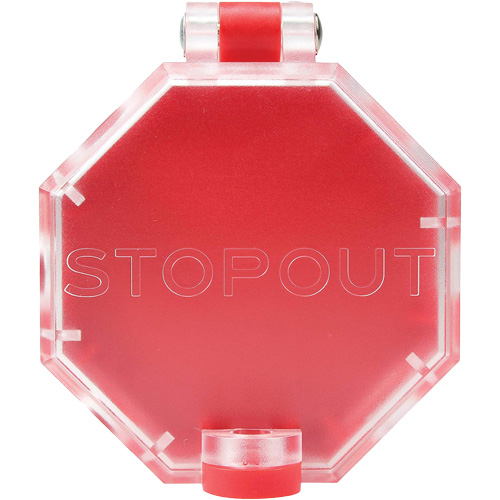 Dispositif de verrouillage polyvalent pour &eacute;quipement pneumatique Stopout Les Fournitures Industrielles Méga