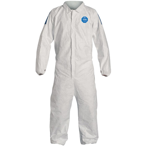 Coveralls, Medium, White, Tyvek&reg; 400 D Les Fournitures Industrielles Méga
